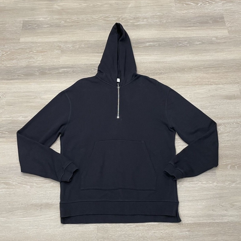 John Elliott mercer 1/4 zip hoodie size medium
